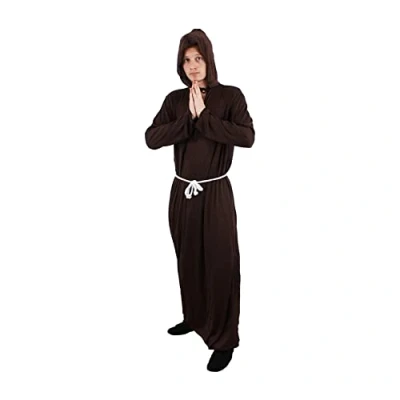 Image of I LOVE Fancy Dress Adults Monk Costume, Religious (Medium)