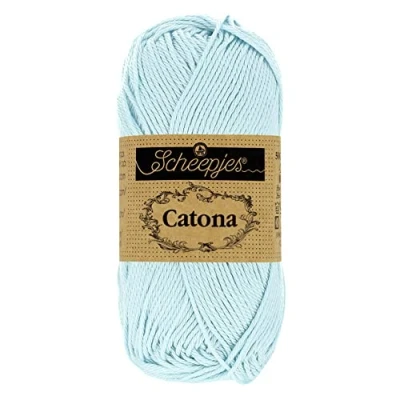 Image of Scheepjes Catona 509 Baby Blue Yarn 1x50g