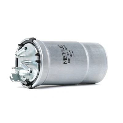 Image of 6Q0127401B Fuel Filter MEYLE 100 127 0000 In Line ORIGINAL Quality VOLKSWAGEN: Polo IV Hatchback, Saloon, SKODA: Fabia I Hatchback