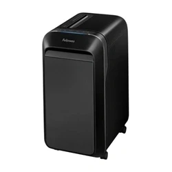 Image of Fellowes LX221 Shredder Micro Cut P 5 Black Ref