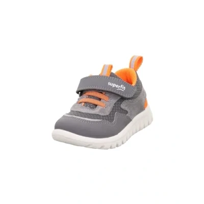 Image of Superfit Sport7 Mini Sneaker, Light Grey Orange 2500, 5.5 UK Child