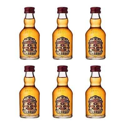 Image of Chivas Regal 12 Year Whisky 5cl (Miniatures) Pack of 6 40% ABV