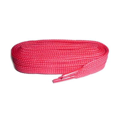 Image of eCobbler 220Cm Flat Shoe Laces, Shoelaces, Boot Laces in Red