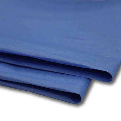 Image of REALPACK® 200x 100x 50x Sheets of Acid Free Premium Luxury Navy Blue Tissue Paper Ream 18&quot; x 28&quot; 450mm 700mm