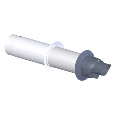 Image of Viessmann Vitodens Horizontal Telescopic Boiler Flue Kit Diameter 60/100mm 7411961
