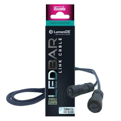 Image of LumenIZE LED to LED, 1.2M Link Cable Reptile Terrarium Vivarium Lighting Accessory
