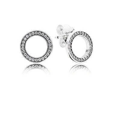 Image of PANDORA Forever Stud Earrings