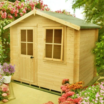 Image of Shire Avesbury 2.1m x Log Cabin Summerhouse (19mm)