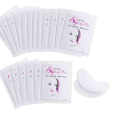 Image of Under Eye Gel Pads 50 Pair Eyelash Extension False Lash Makeup Patches for Pro Salon and Individual (50 Pair)