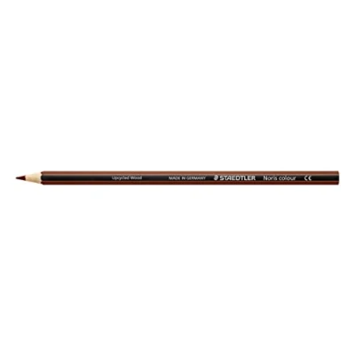 Image of STAEDTLER 185 76 Noris Colour Pencils Brown (Pack of 12)