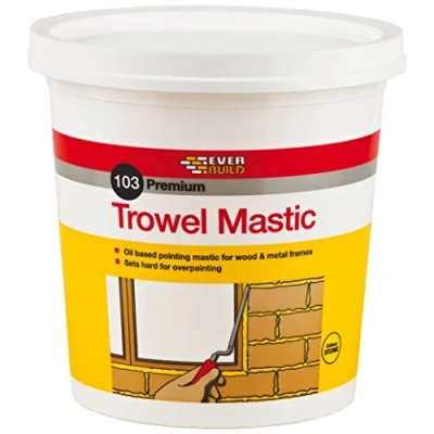 Image of Everbuild 103 Premium Trowel Mastic, Stone, 6 kg