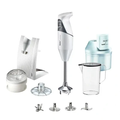 Image of Bamix Superbox White 200W Hand Blender