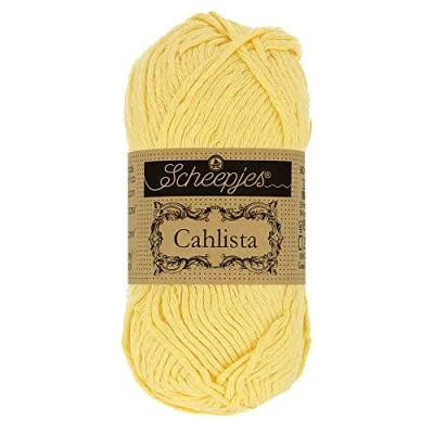 Image of Scheepjes Cahlista 403 Lemonade Yarn 1x50g