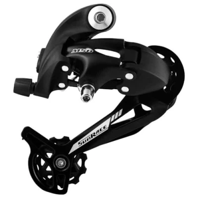 Image of SUN RACE RDM57 Rear Derailleur 7/8 Speed Long Cage, Direct Tools, Unisex Adults, Multi Coloured (Multicoloured), One Size