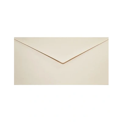 Image of Netuno 25 Long Beige Coloured envelopes DIN DL 110x220mm 4.33x8.66 inches 115gsm Sirio Color Sabbia gummed Pointed Flap no Window for Wedding Invitation invites Christmas Greeting Card Letter Leaflet
