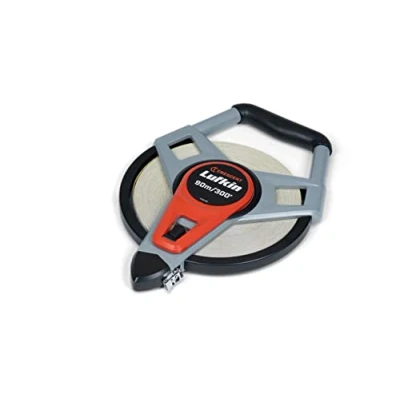 Image of Lufkin FE90CME Fiberglass Tape Measure, 90m x 19mm / 300&#039;x 3/4&quot; with Metric and Imperial Markings, 3 to 1 Return Gear Ratio