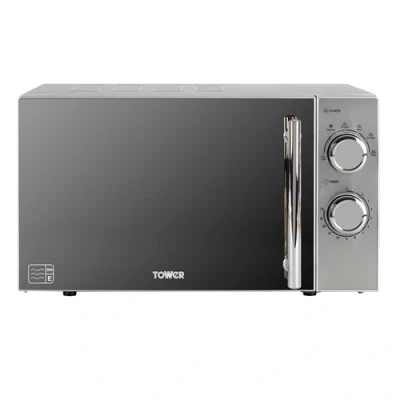 Image of Tower 800W 20 Litre Manual Microwave Silver