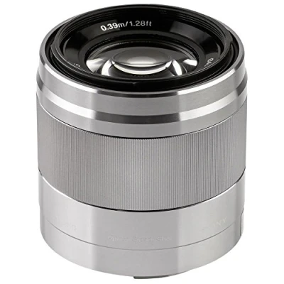 Image of Sony SEL50F18 E Mount APS C 50 mm F1.8 Prime Lens Silver