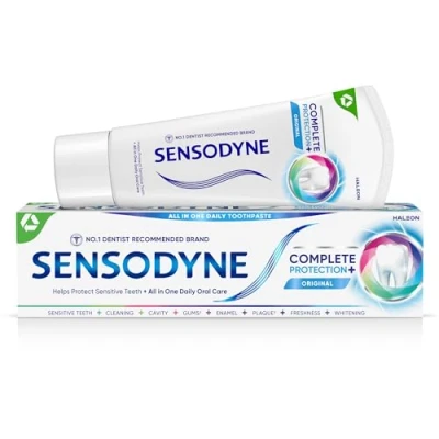 Image of Sensodyne Toothpaste Complete Protection+, Daily Sensitive for Teeth, Original Flavour, 75ml