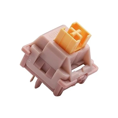 Image of DucKey Outemu Honey Peach Switch V2, 5Pin 40g Pre Lubed Silent Linear for Custom Mechanical Keyboard (Size : 30PCS)