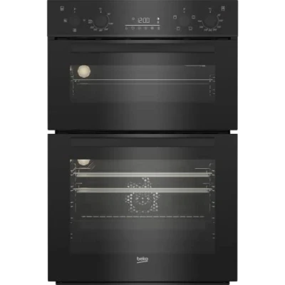 Image of Beko Electric Built In Double Oven Black