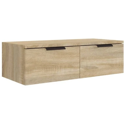 Image of vidaXL Wall Cabinet Sonoma Oak 68x30x20 cm Engineered Wood