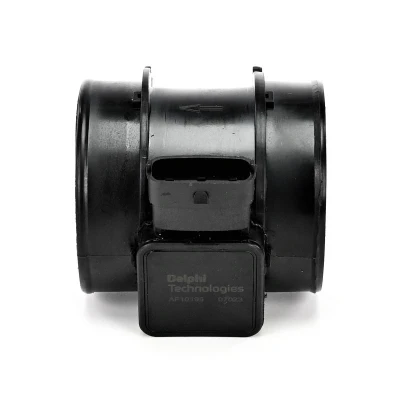 Image of 836595, 95529511 Mass air flow sensor DELPHI AF10195 12B1 with housing VAUXHALL: Zafira Mk2, Vectra Mk2 CC, Kombi, OPEL: B