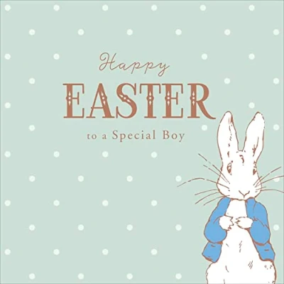 Image of Peter Rabbit Special Boy Happy Easter Greeting Card Greetings Cards 625147
