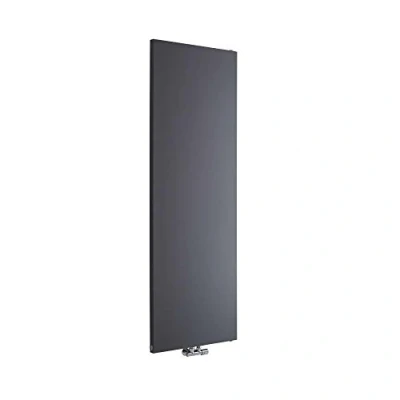 Image of Milano Riso Anthracite Vertical Single Flat Panel Radiator 1800mm x 600mm