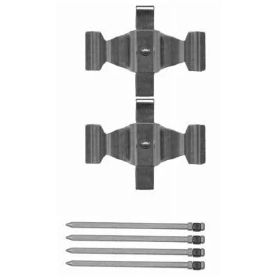 Image of 0004219791 Accessory Kit, disc brake pads TEXTAR 82504800 MERCEDES BENZ: SL Convertible, C Class Saloon, CLK Coupe