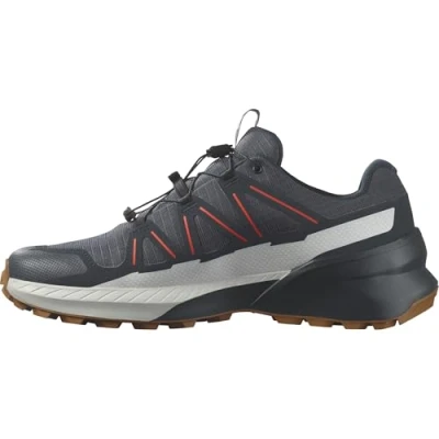 Image of Salomon Men&#039;s Speedcross Peak Climasalomon Waterproof Running Shoe, India Ink/Carbon/Glacier Gray, 9 UK