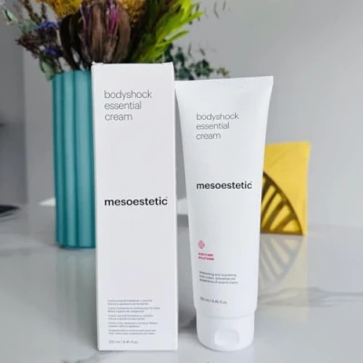 Image of Mesoestetic Bodyshock® Essential Cream 250 ml reduces the occurrence of stretch marks