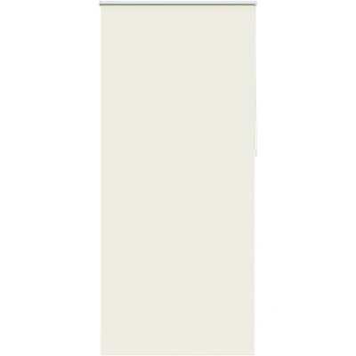 Image of vidaXL Off White Roller Blind Blackout 80 x 230 cm with Reflective Backside Coating perfect for Bedroom or Office, Easy Installation