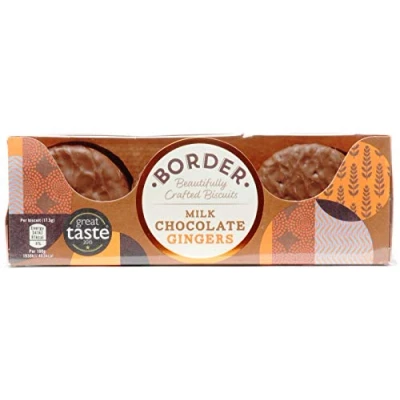 Image of Border Biscuits (Milk Chocolate Gingers 2 x 175g)