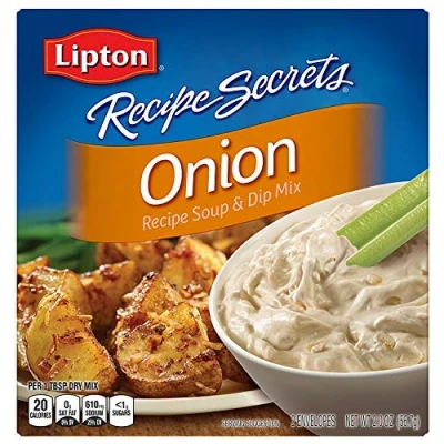 Image of Lipton Recipe Secrets Onion Soup &amp; Dip Mix 56.7g Box Pack of 3