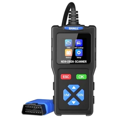 Image of SHALL T100 OBD2 Scanner Code Reader for Car Check Engine CAN Diagnostic Tool Read and Clear Error Codes OBD II Protocol Cars After 1996