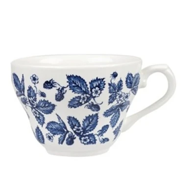 Image of Churchill Super Vitrified GL472 Vintage Prints Georgian Teacup, 200 mL, Blue (Pack of 12)