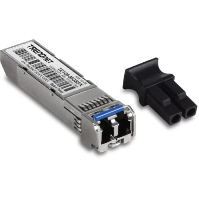 Image of TRENDnet Compatible with SNS TEG MGBS80, SFP Single Mode LC Module Connect a standard Slot, 1550nm Up to 80 Km (49.7 Mile&quot;s)