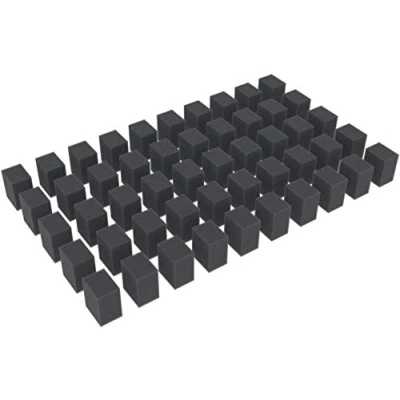 Image of Feldherr 50 spacers/foam blocks/cuboids 25 mm x 20 15 HS025A002
