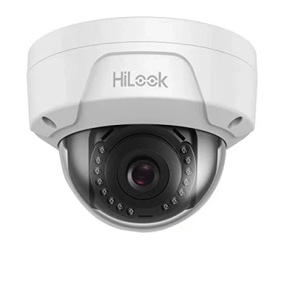 Image of Hikvision IPC D120 2.8MM 2 MP CMOS Outdoor IP Network CCTV Dome Camera, White, 1 Count (Pack of 1)