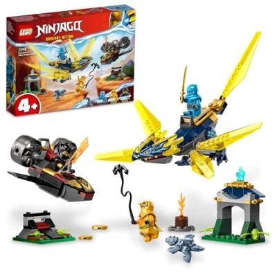 Image of LEGO 71798 Nya &amp; Arin&#039;s Baby Dragon War New.