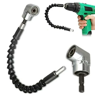 Image of True Face Drill Bit Extension Hex Shank Flexible Shafts Screwdriver Socket with Magnetic Quick Connect Drive Shaft Tip