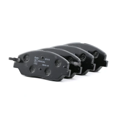 Image of 48130341A0, 4813036B00, 4813036B10, 48130370B0, 48130371B0 Brake pad set BREMBO P 30 036 HYUNDAI: SANTA FE 3, 2, KIA: SORENTO 1