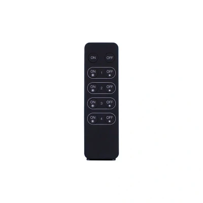 Image of RF Handheld Remote Single Colour 4 Zone Integral LED