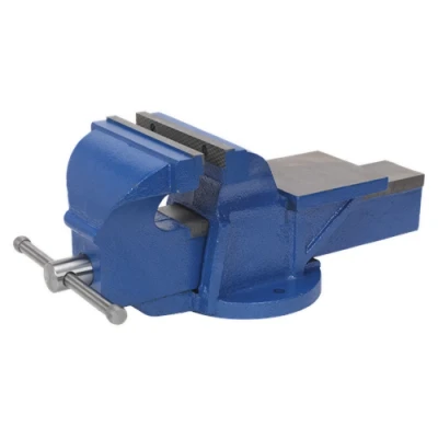 Image of Sealey Vice 200mm Fixed Base Professional Heavy Duty