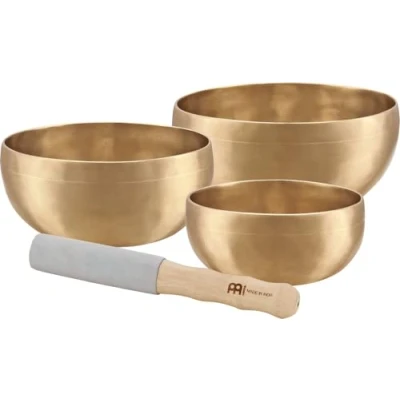 Image of The MEINL Singing Bowls SET UNIVERSAL SERIES Consists of: 3 (SB U 1950)