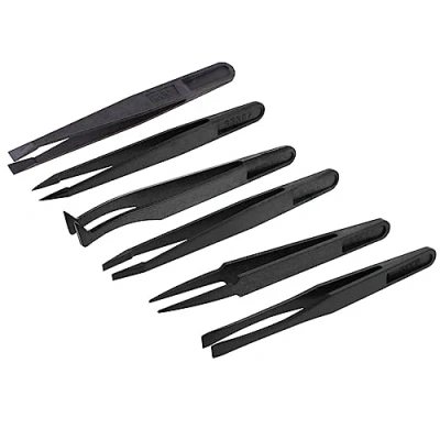 Image of Electronic Tweezers Anti static Practical For Electronics Laboratory Work Tools