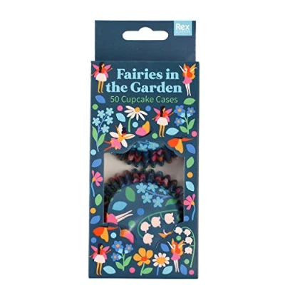 Image of Fairies in The Garden Cupcake Cases (Pack of 50)
