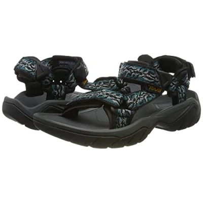 Image of Teva Terra FI 5 Universal Walking sandals, Women&#039;s, Size: 3.5, Manzanita/deep lake Textile
