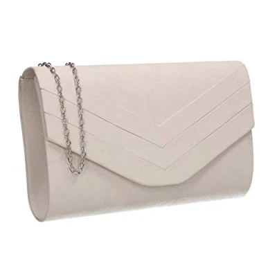 Image of SWANKYSWANS Women&#039;s Samantha Clutch Bag, Ivory, One Size